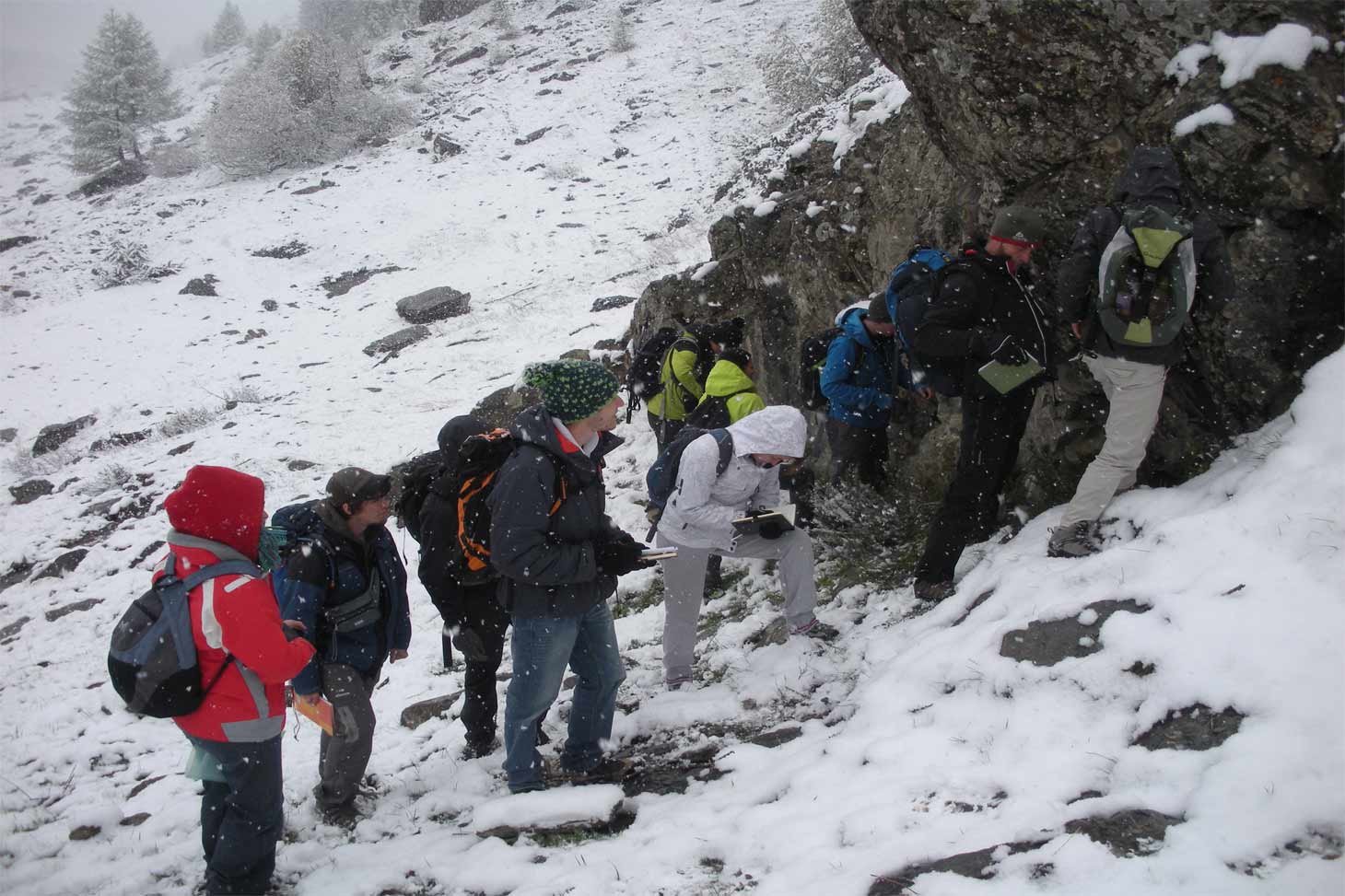 Sortie terrain STPE (géosciences)